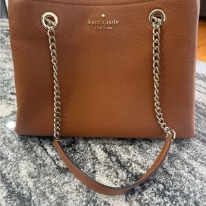 Kate Spade Tan Leather Shoulder Bag